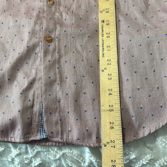 Project Red Men’s Button Down Short Sleeve Shirt Size Small - Picture 6 of 9